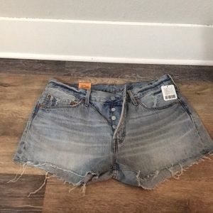 Levi's 501 Denim Cutoff Shorts NWT